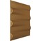 Ekena Millwork 19 5/8in. W x 19 5/8in. H Naomi EnduraWall Decorative 3D Wall Panel Covers 2.67 Sq. Ft. WP20X20NABGL - alternate 4